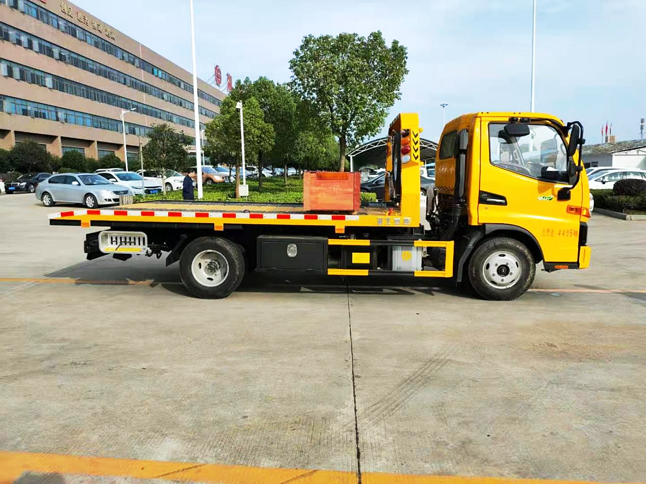 國六江淮駿鈴V5藍牌清障車